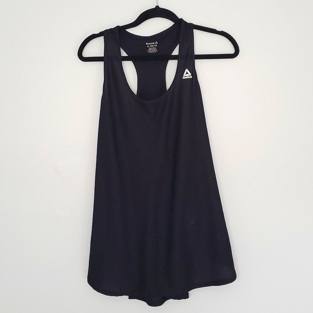 Reebok jersey racerback tank